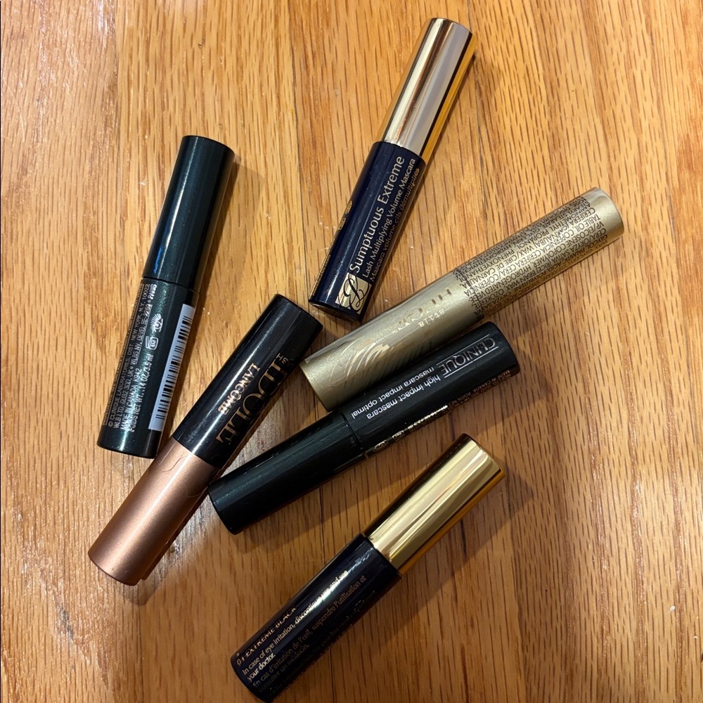 Bundle of 6 mini sample mascaras all brand new